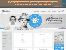 Tablet Screenshot of drukarnia-internetowa.pl